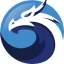 The icon representing the logo of quickswap
